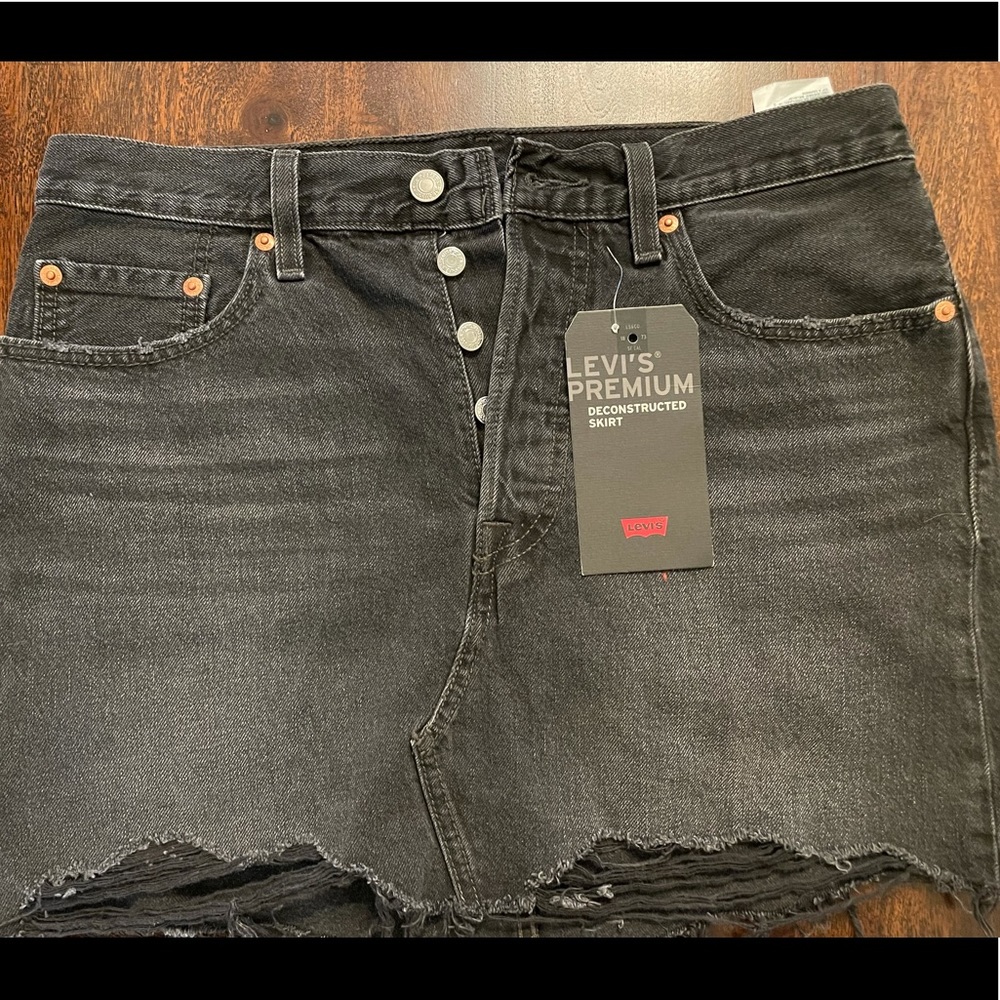 Levi’s Premium Deconstructed Skirt